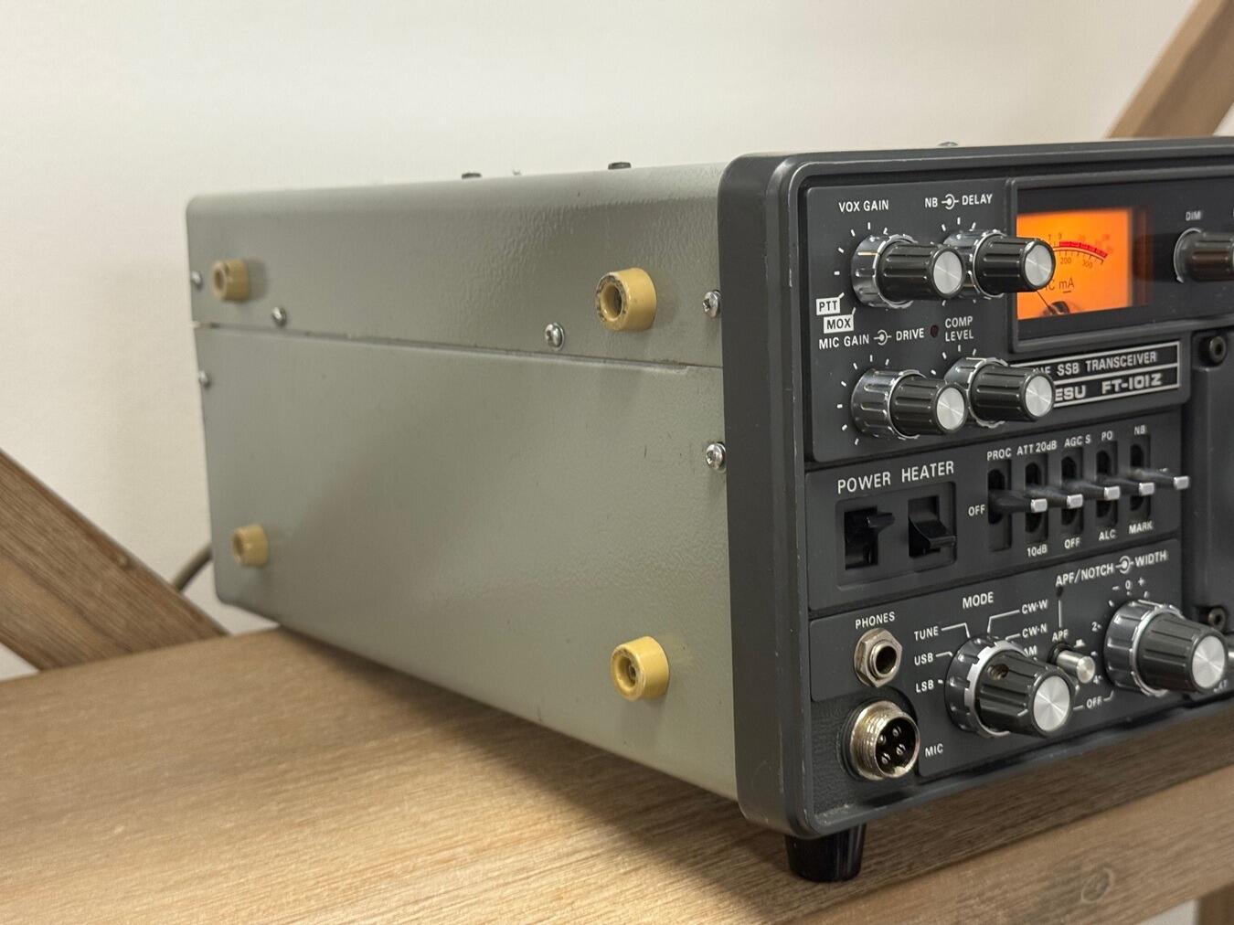 Yaesu FT-101ZD Mk III HF Transceiver with CB Crystals Fitted
