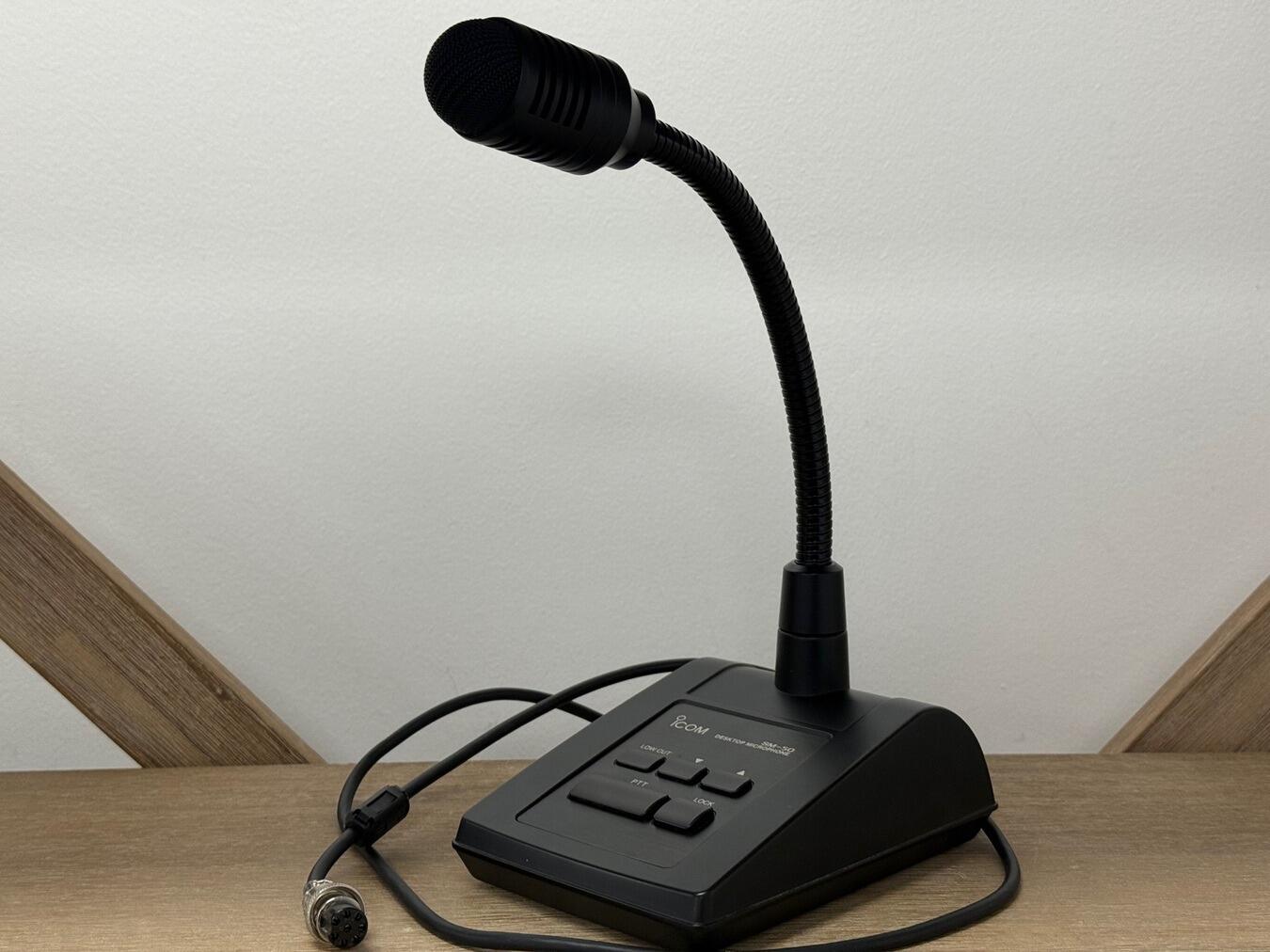 ICOM SM-50 デスクトップマイクロフォン ICOM SM-50 デスクトップマイクロフォン Amazon.com: ICOM SM-50