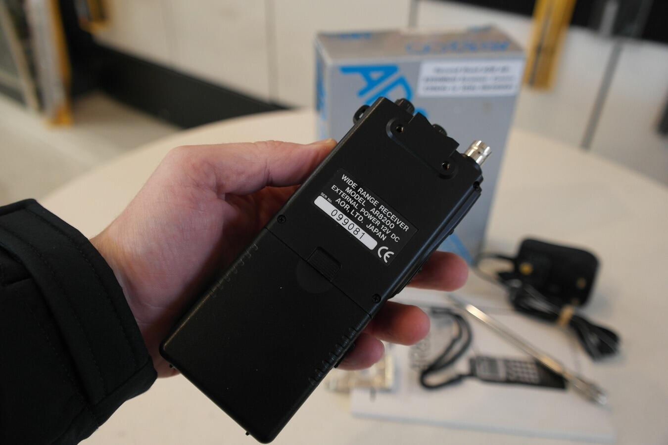 Second Hand AOR AR-8200MKIII Wideband Receiver – 530kHz–3GHz