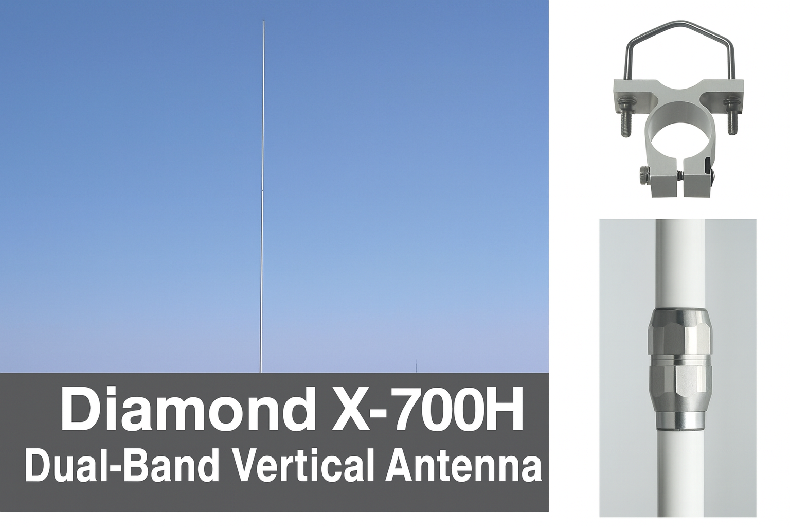 Diamond X‑700H 2m/70cm Fixed Station Antenna | Radioworld UK