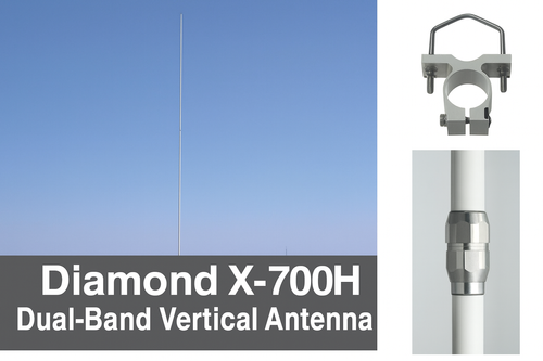 Diamond X-200, SO-239 Dual Band Base Vertical - Radioworld UK
