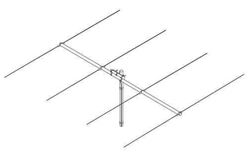 アンテナ m Zx11-5dx 5-element 11m mono band beam - Radioworld UK