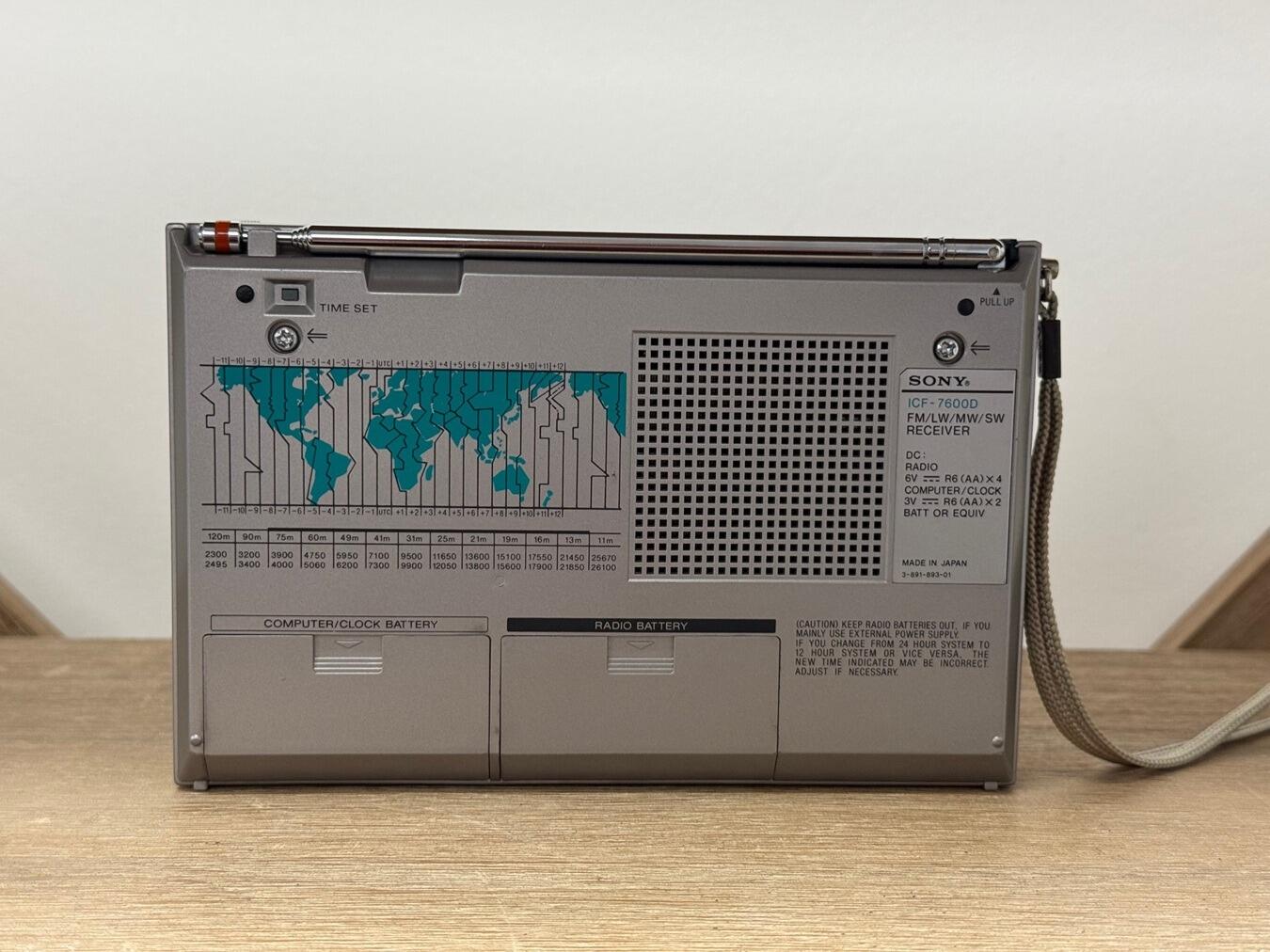 Second Hand Sony ICF-7600DS FM LW MW SW Receiver | Radioworld