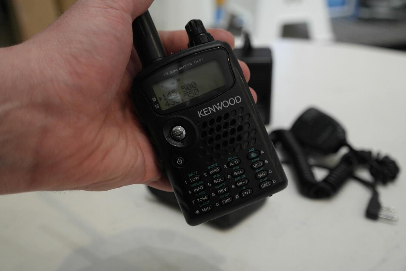 Second Hand Kenwood TH-F7E Dual Band Handheld | Radioworld UK