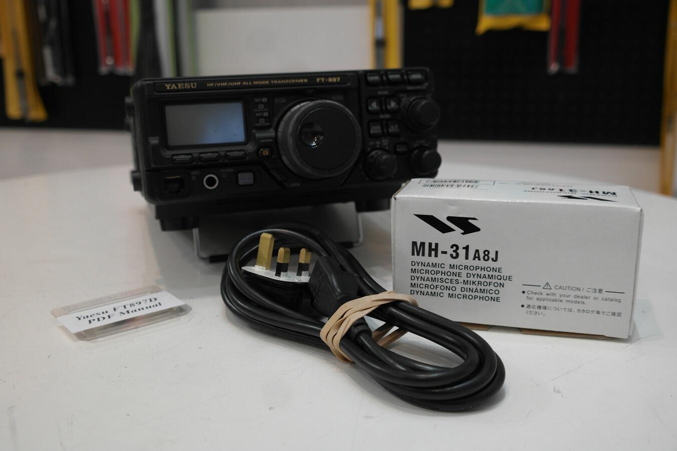 Second Hand Yaesu FT-897D Multiband Portable Transceiver (With FP