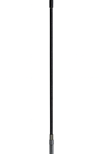 Upgraded Sirio T3-27 M6 whip antenna with spring base, compatible with Volvo and Scania trucks