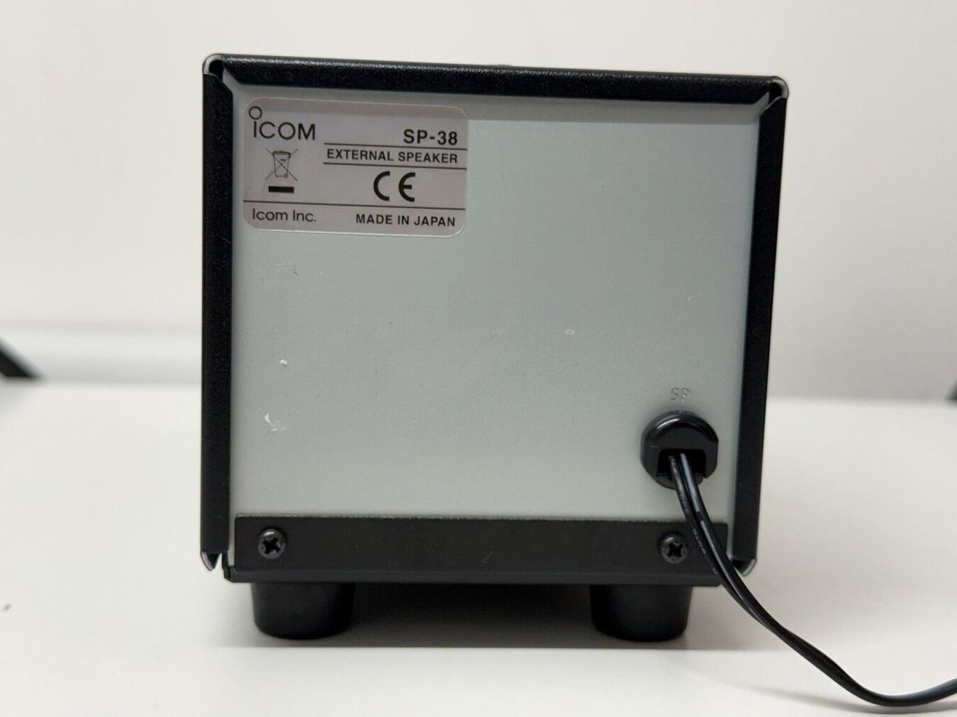 ICOM IC-7300/SP-38/MB123トランシーバー&スピーカーセット Second Hand Icom SP-38 Speaker Matches Icom IC7300 R8600