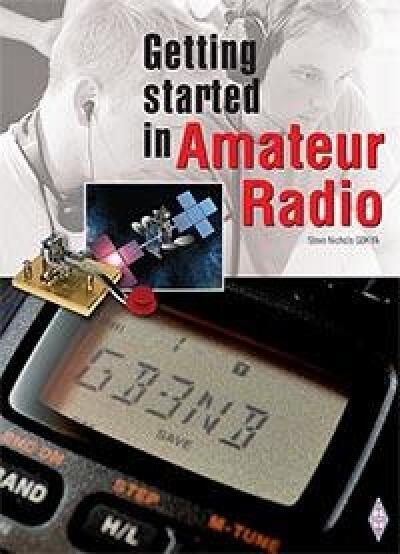 Getting Started in Amateur Radio book cover – RSGB beginner guide by Steve Nichols G0KYA