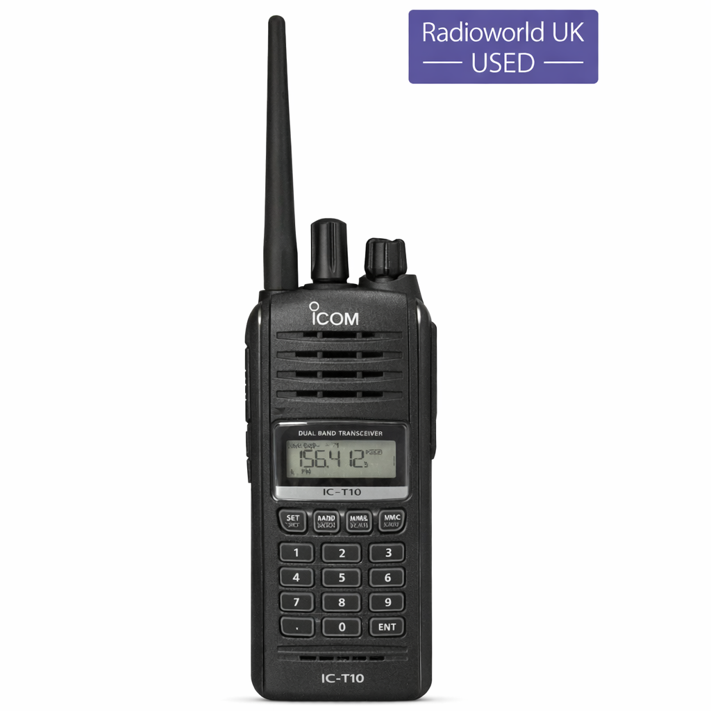 Second Hand Icom IC-T10 VHF UHF Handheld Transceiver | Radioworld
