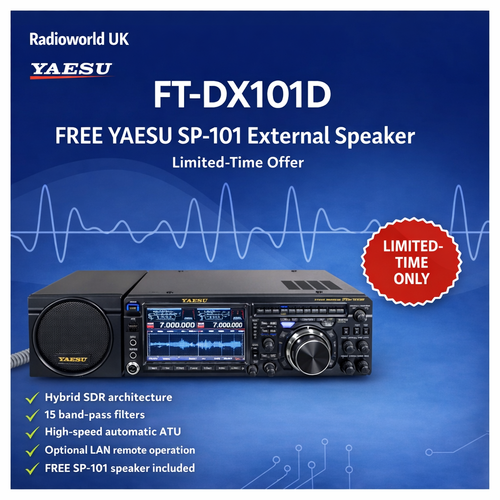 Yaesu FTDX10 HF/50MHz Hybrid SDR Transceiver - Radioworld UK