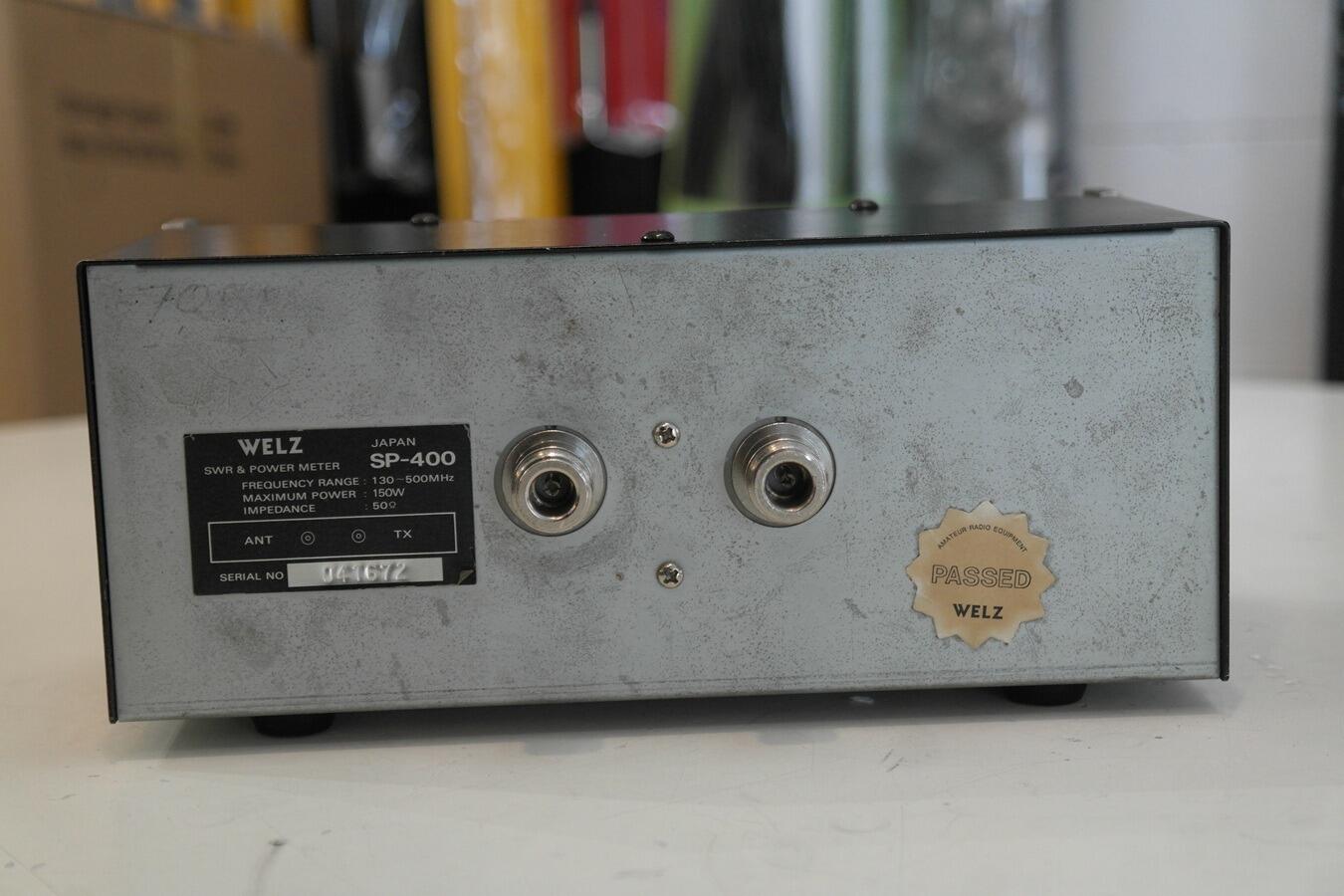 Second Hand Welz SP-400 VHF/UHF 130–500MHz SWR Power Meter