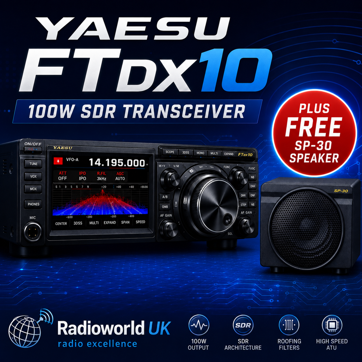 Yaesu ftdx10 amateur radio transceiver - Radioworld UK