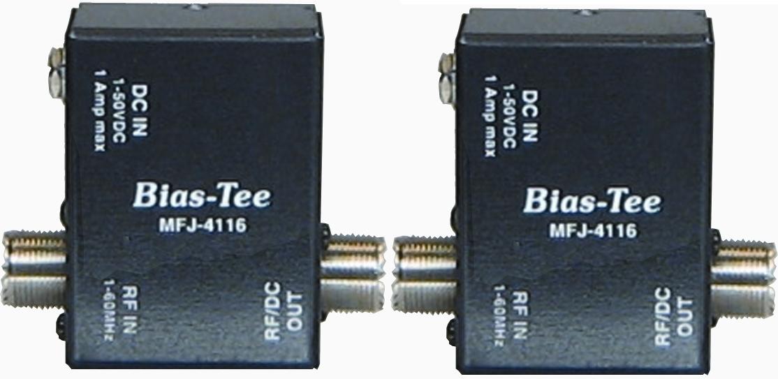 MFJ-4116P Bias-Tee 1-60MHz (pair).