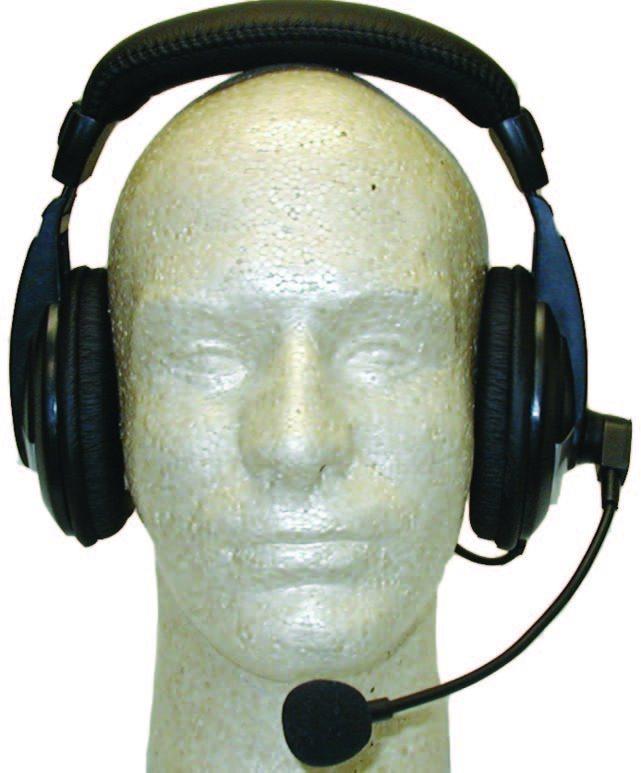 MFJ-393MK - Professional Grade Boom Mic Headphones - Kenwood Rad