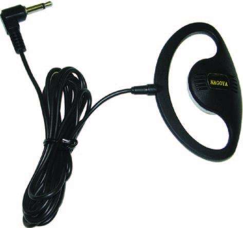 Mfj-302 speaker,mic ear speaker 3.5mm plug.
