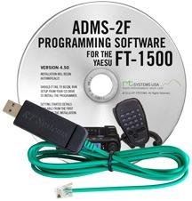 ADMS-2F Programming Software and USB-29F cable for the Yaesu FT-