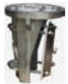 MS-LD HY-GAIN Light Duty Lower Mast Clamp for AR-40/CD45II (Spar