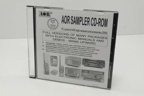 Aor sampler pc control of aor radio receivers and accessories (2005)