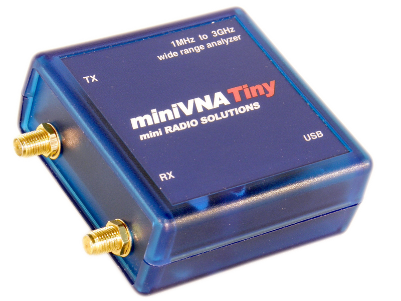 Mini-VNA Tiny - Antenna Analyzer up to 3 GHz