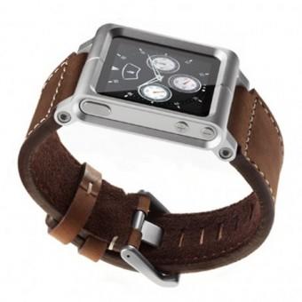 Lunatik Watchband Nano 6 Chicago Leather Brown