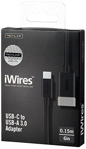 iWires USB-C Type Plug - USB-A 3.0 Socket 0.15m