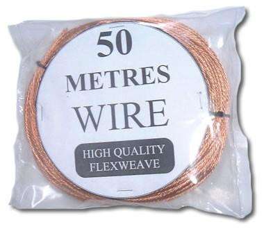 Flexweave antenna copper wire.
