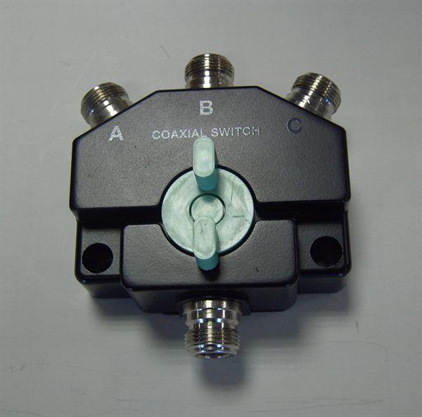 Sharman CO-301 3-Way Coaxial Antenna Switch N Type