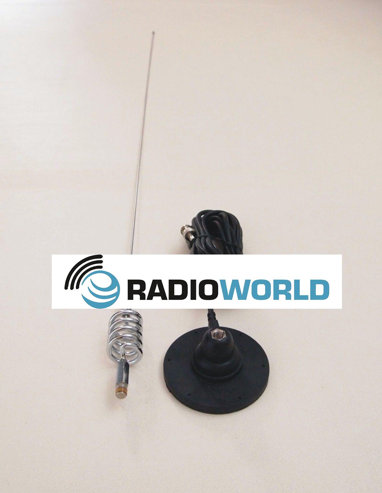 HIGH GAIN 5/8 WAVE VHF TAXI ANTENNA WITH NEW SUPER TURBO M