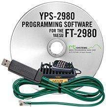 Yps-2980 programming software and usb-29f cable for the yaesu ft-2980