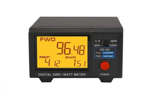 Nissei dg-103 digital display swr,power meter 1.6-30mhz