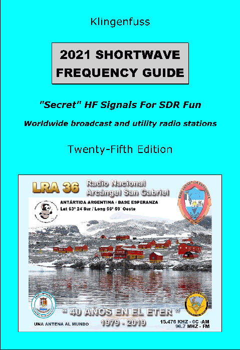 2021 Shortwave Frequency Guide