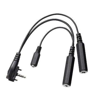 Yaesu SCU-42 Headset Adapter Cable with PTT Connection Replaces SCU-15 1