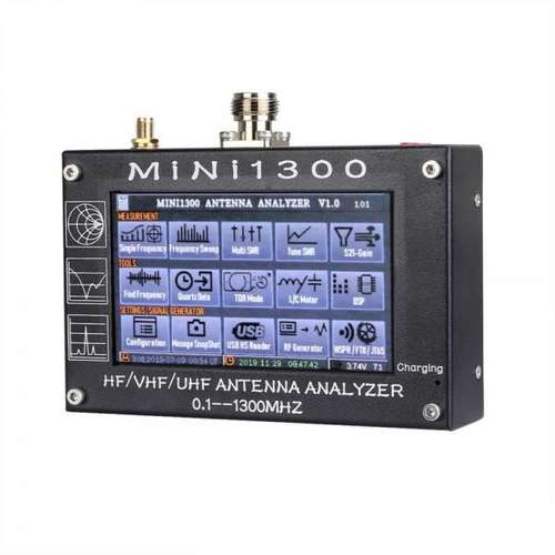 Mini 1300 0.1 1300mhz handheld antenna analyser