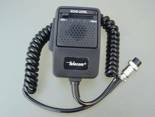 Telecom emd-1000-4 power,echo handheld microphone - 4 pin wired, super star - cobra,