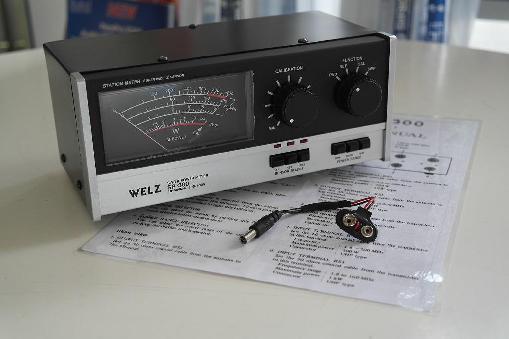 Second Hand Welz SP-300 SWR/Power Meter - Radioworld UK