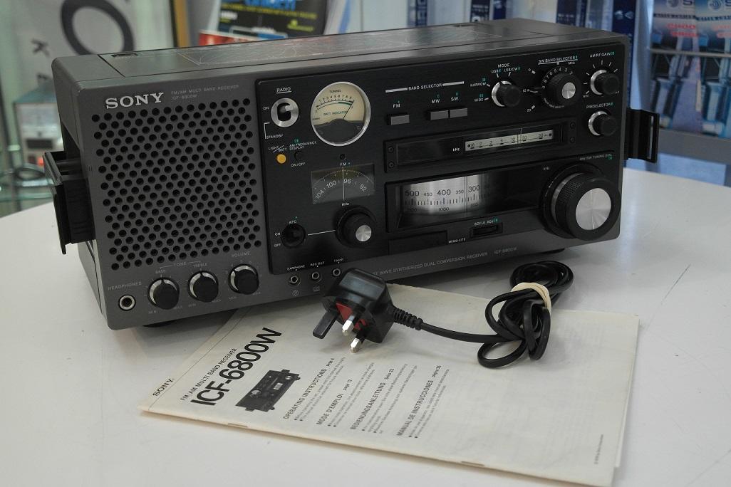 Second Hand Sony ICF6800W LW/SW/AM/FM Vintage Radio Receiver 1