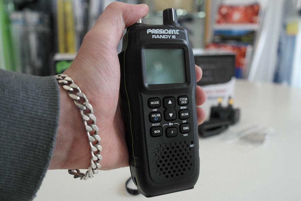 Second Hand President Randy III Handheld CB Radio Radioworld UK 01922