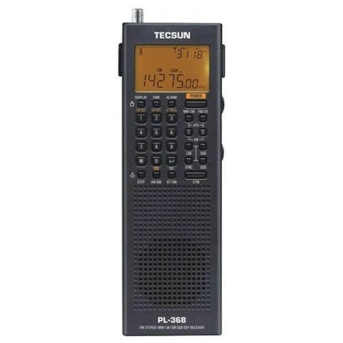 TECSUN PL-368 - PORTABLE RECEIVER (BLACK)