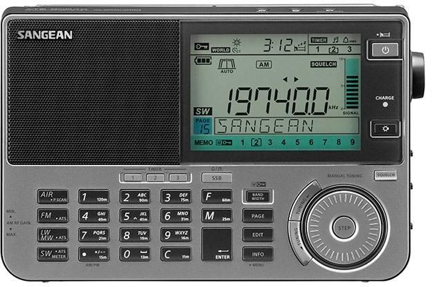 SANGEAN ATS-909X2 Graphite Black The Ultimate FM / SW / MW/ LW/ Air / Multi-Band Receiver