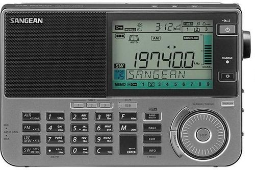 Sangean ats-909x2 graphite black the ultimate fm , sw , mw, lw , air , multi-band receiver.