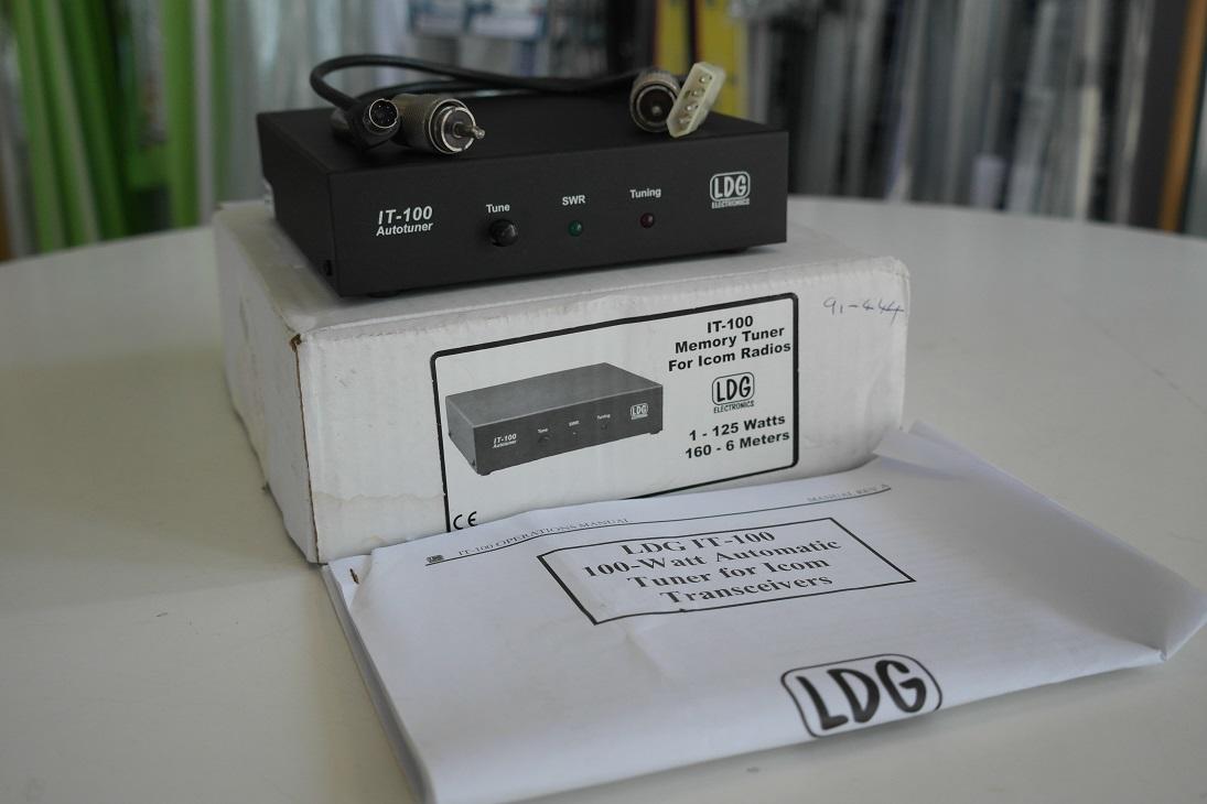 Second Hand LDG IT-100 Automatic Antenna Tuner For Icom 1