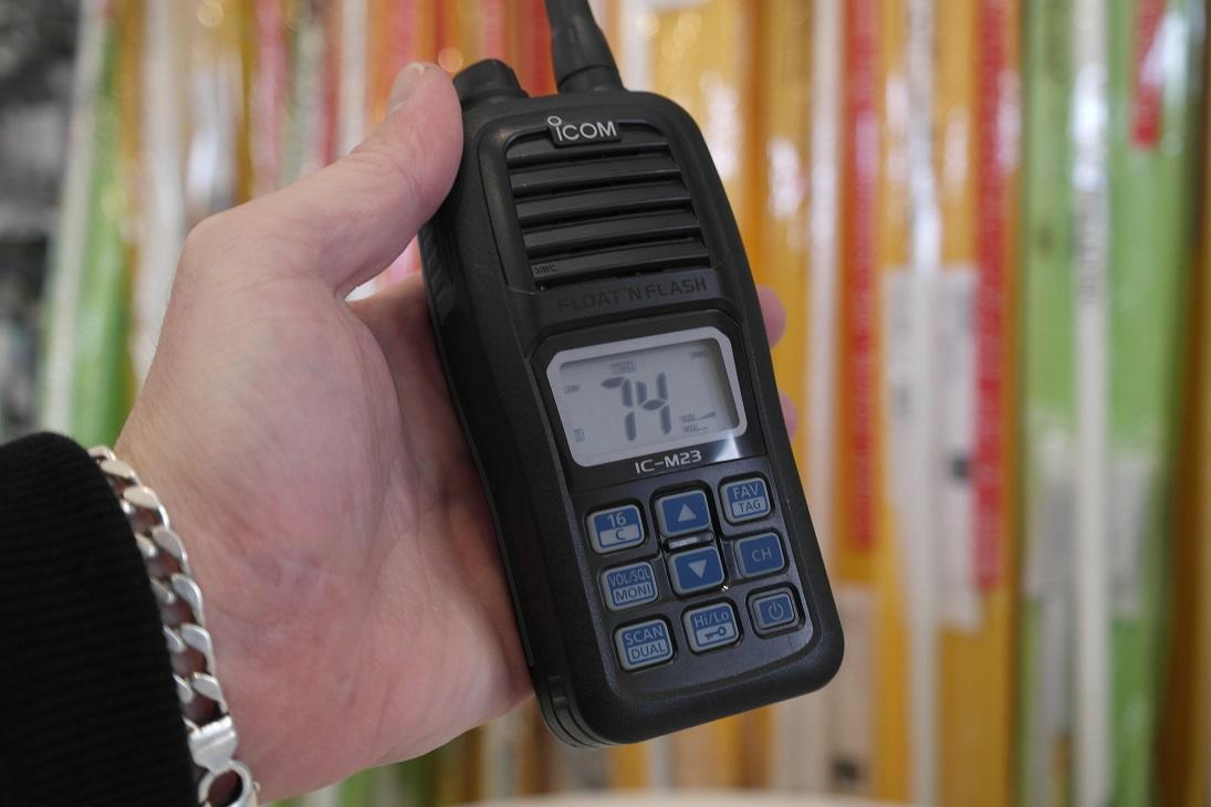 Second Hand Icom Ic M Vhf Marine Handheld Transceiver Radioworld Uk