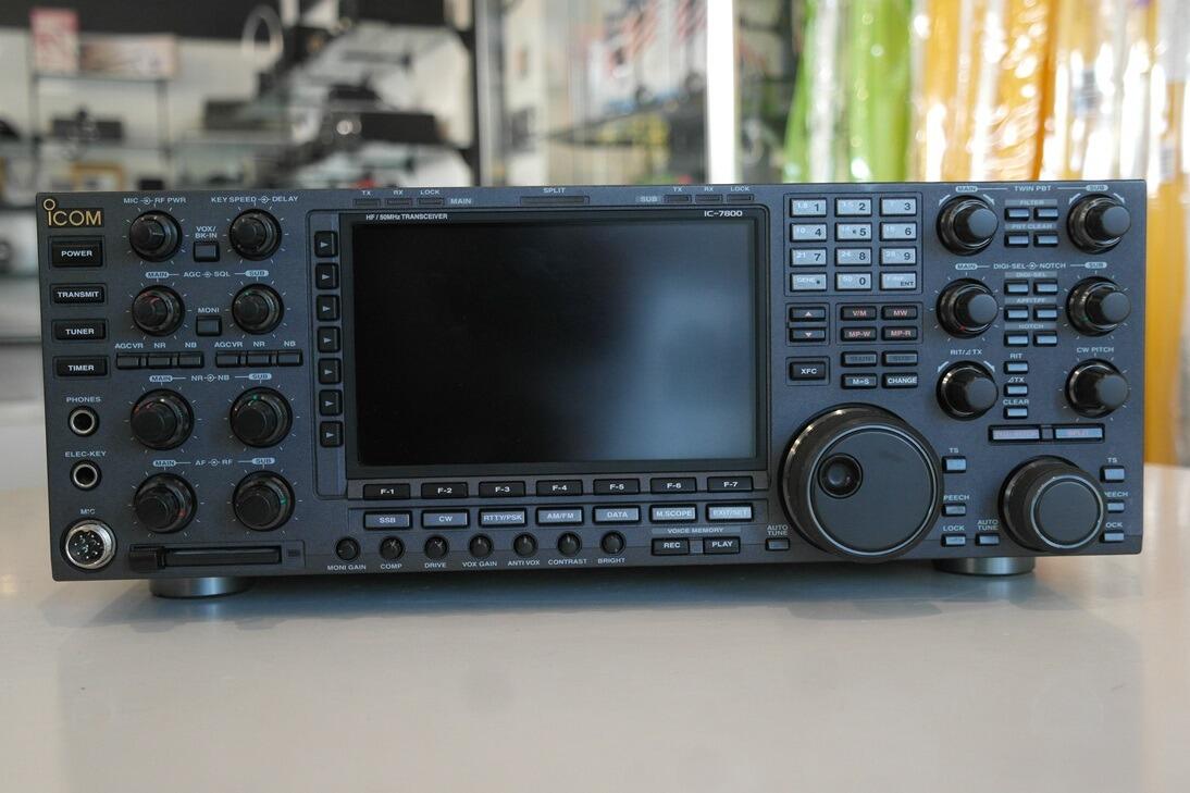 Second hand icom ic-7800 mkii hf base station transceiver - Radioworld UK