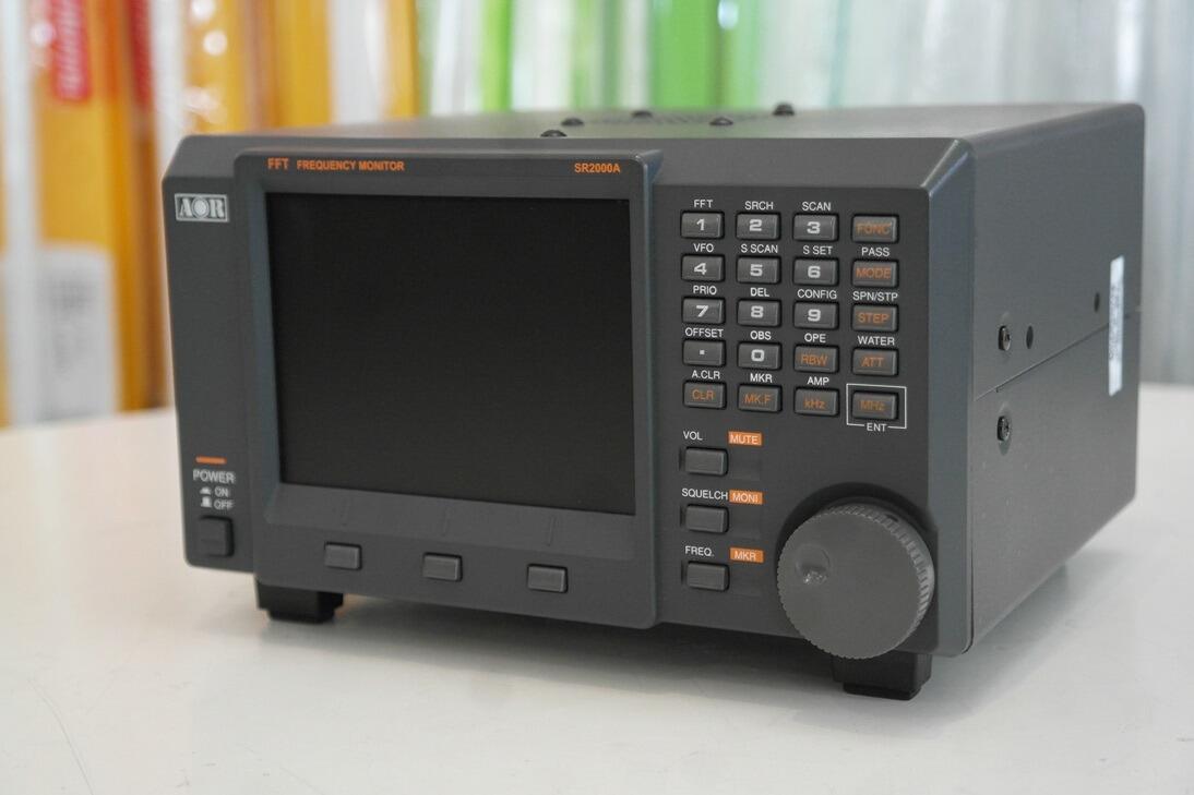 Second Hand AOR SR-2000A FFT Frequency Monitor - Radioworld UK