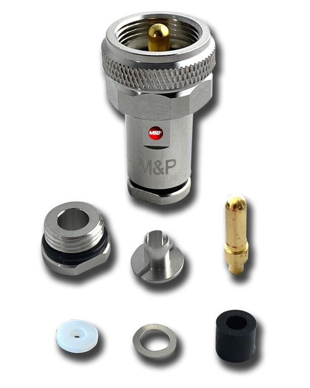 Messi & Paolini PL259 Solder Connector compatible with POTA-FLEX 6 and RG8X 2