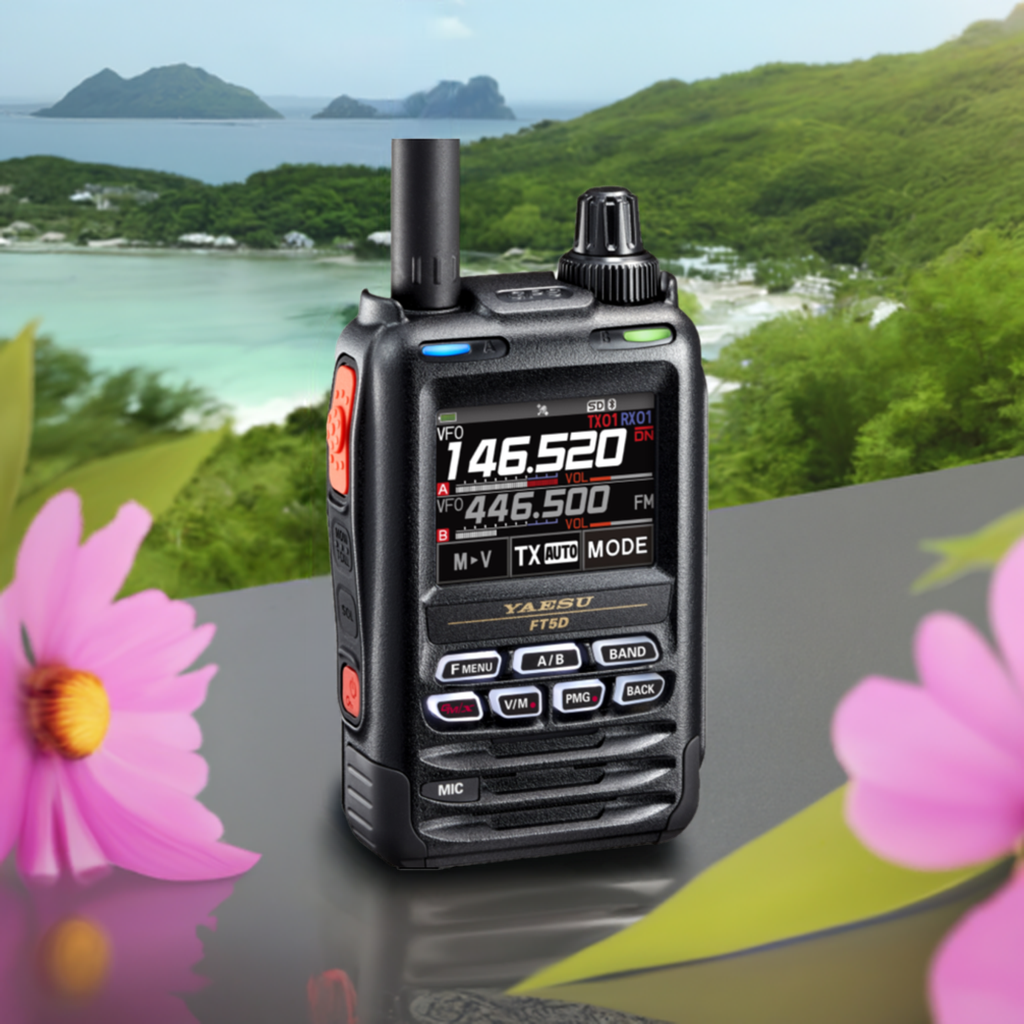 Yaesu FT5DR 5W C4FM/144/430MHz Dual Band Digital handheld 