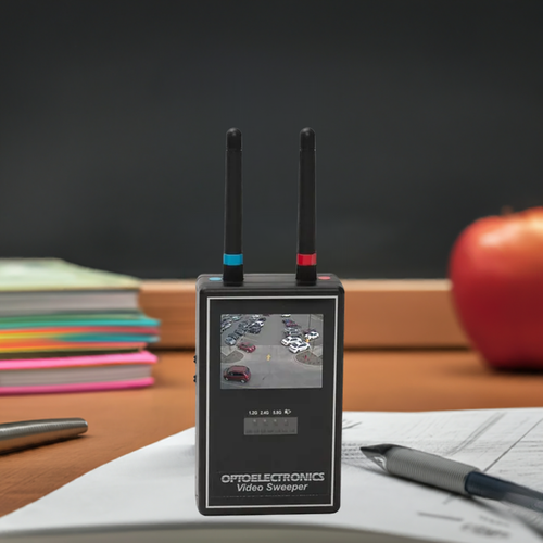 Video Sweeper wireless camera detector detects dealer