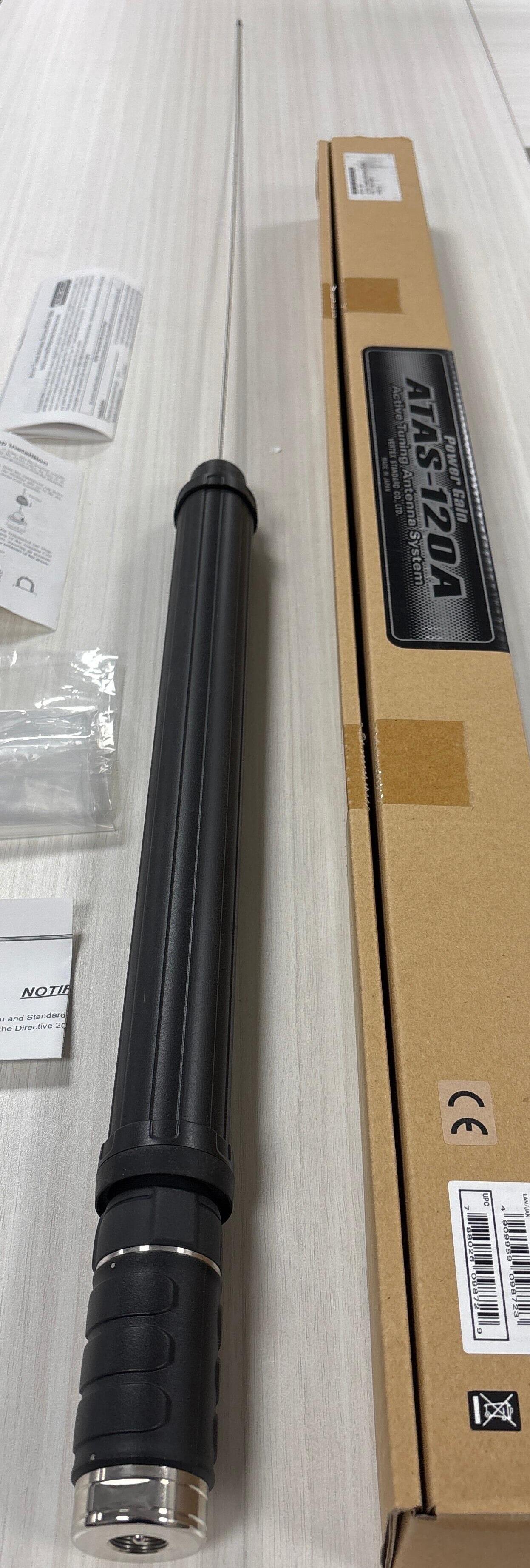 Yaesu ATAS-120A アクティブチューニング　アンテナ 動作確認済 ATAS-120A YAESU モービル用アクティブチューニングアンテナ