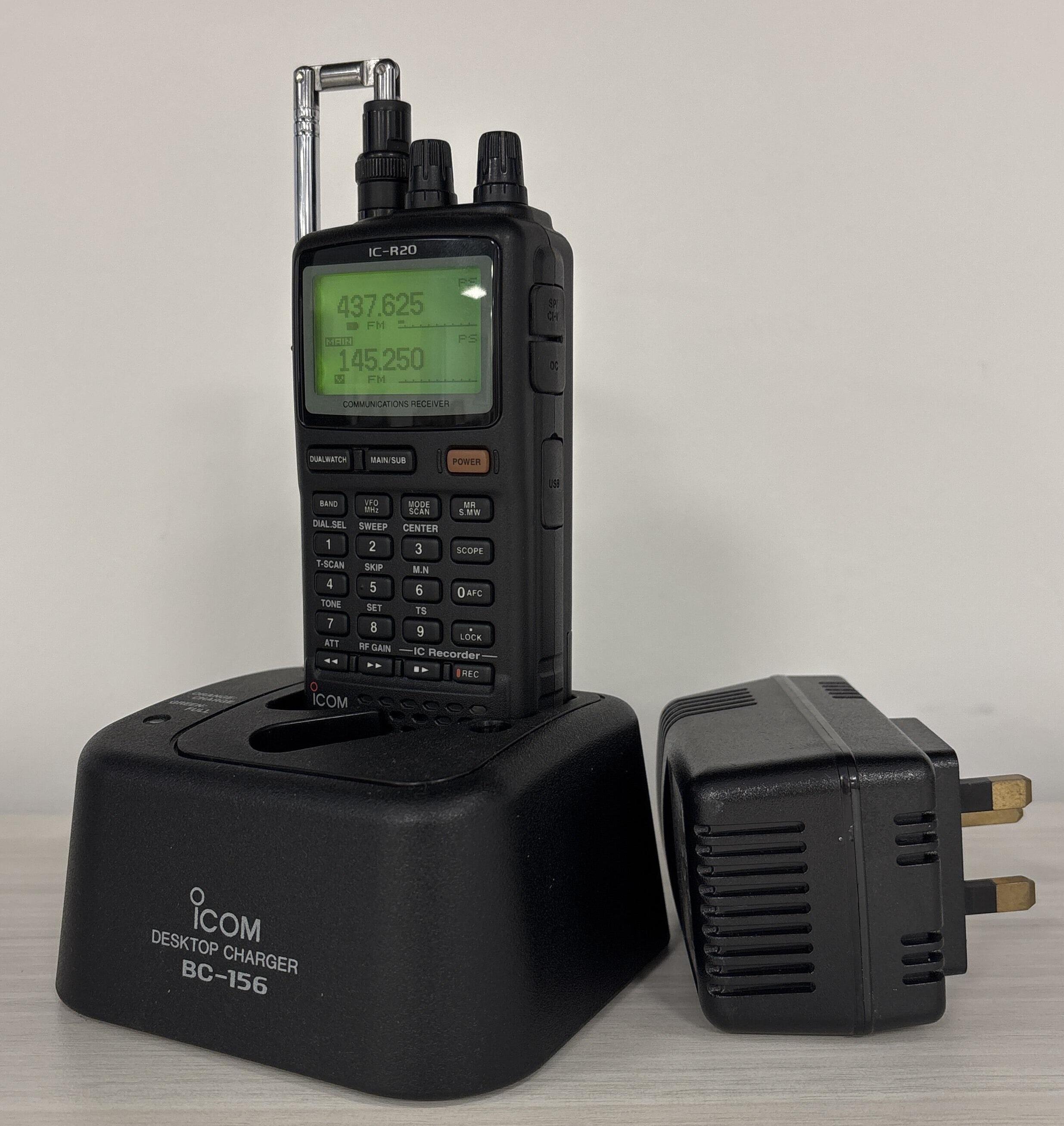 ICOM　IC-R20広帯域受信機 ジャンク ICOM IC-R20広帯域受信機 ジャンク - メルカリ
