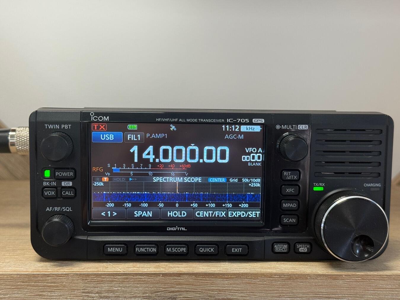 Second Hand Icom IC-705 HF VHF UHF QRP Transceiver | Radioworld UK